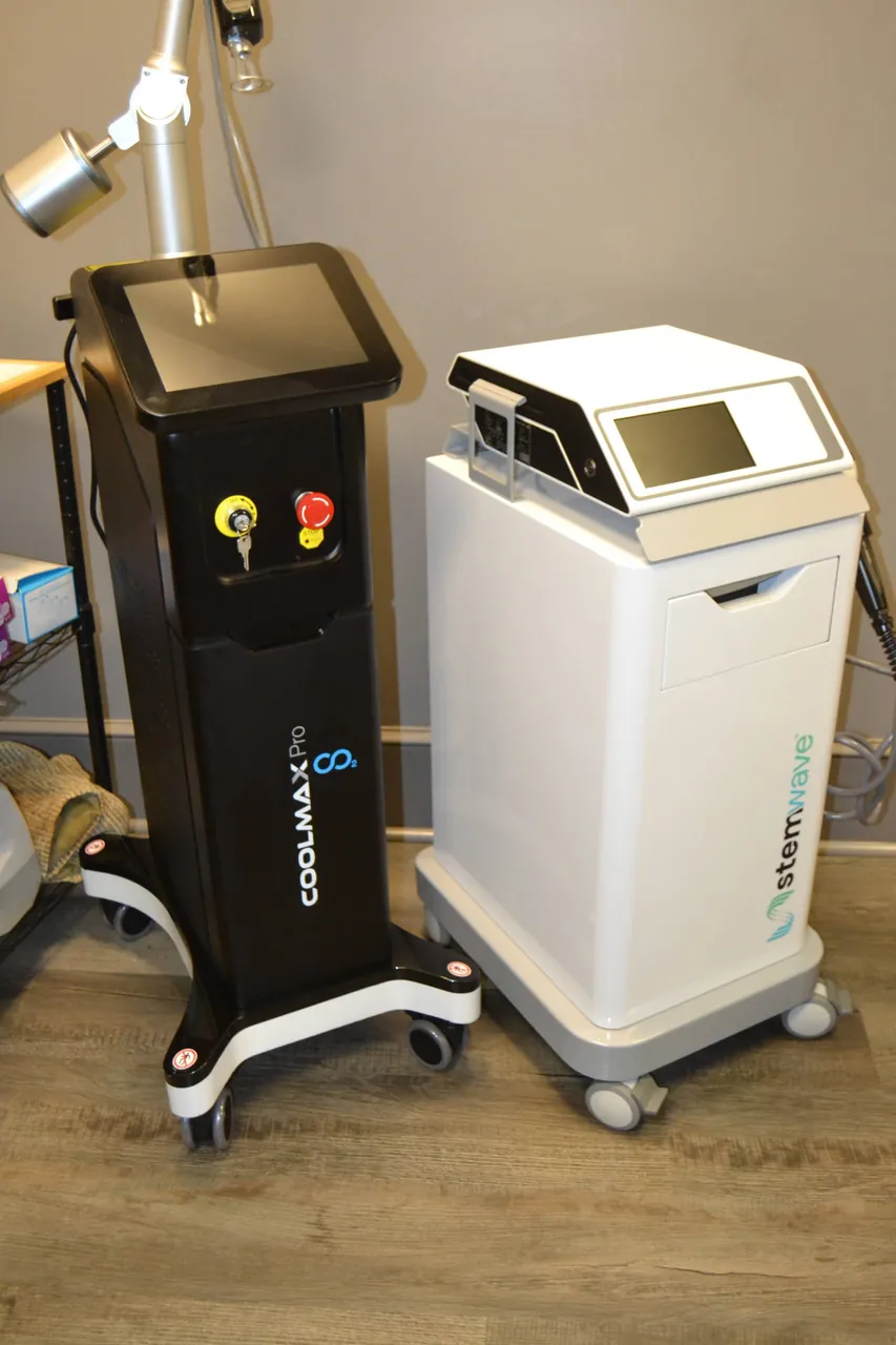 Coolmax Pro fractional CO2 laser used for skin resurfacing in Lakewood Ranch